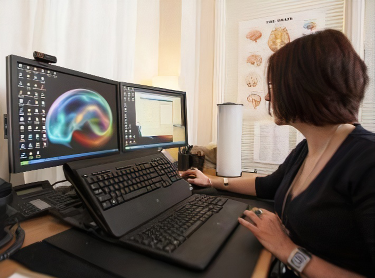 Remote neurofeedback setup